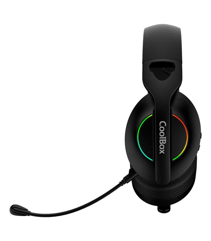 Coolbox Gaming Auriculares Diadema Mic WB01 RF+BT