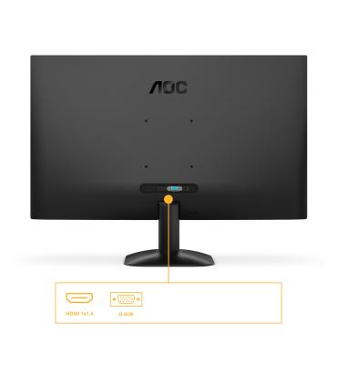 MONITOR 23.8 AOC 24B35HM2 FHD 1920x1080 VGA HDMI NEGRO