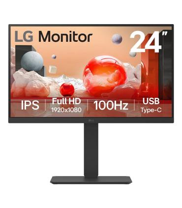 Monitor Led Ips Lg 24ba650 23.8 Pulgadas 1920 X 1080 5ms Hdmi Displayport Usb - C Altavoces Reg. Altura