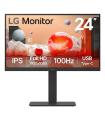 Monitor Led Ips Lg 24ba650 23.8 Pulgadas 1920 X 1080 5ms Hdmi Displayport Usb - C Altavoces Reg. Altura