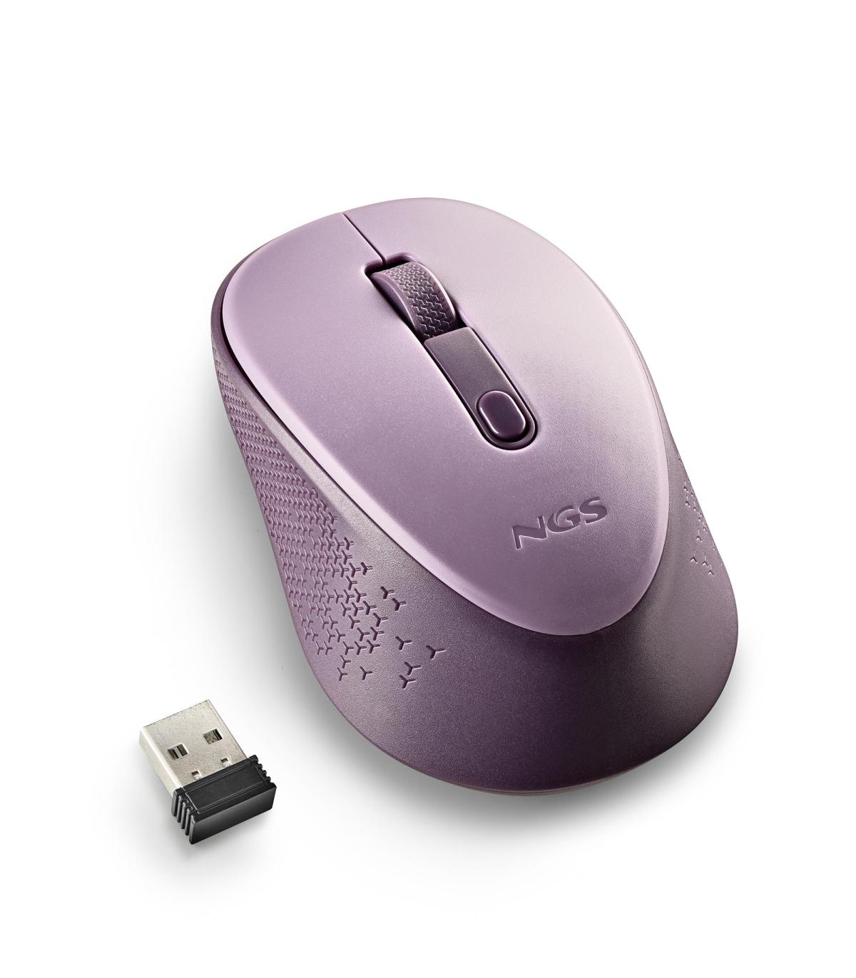 RATON NGS INALAMBRICO DEWLILAC NANO USB
