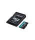 Kingston Technology Tarjeta MicroSDXC Canvas Go Plus Gen4 De 256 GB, 200 MB s, A2 U3 V30 Y Adaptador