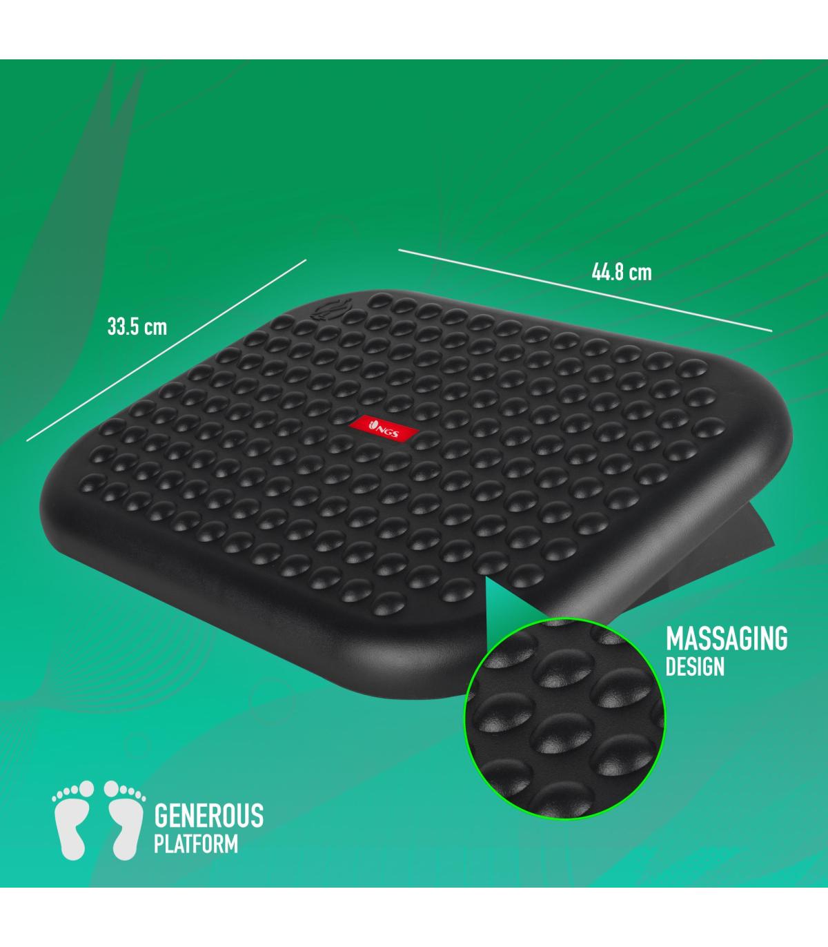 Reposapis Ergonmico  Inclinable  Ajustable NGS Footnest  448 X 335mm