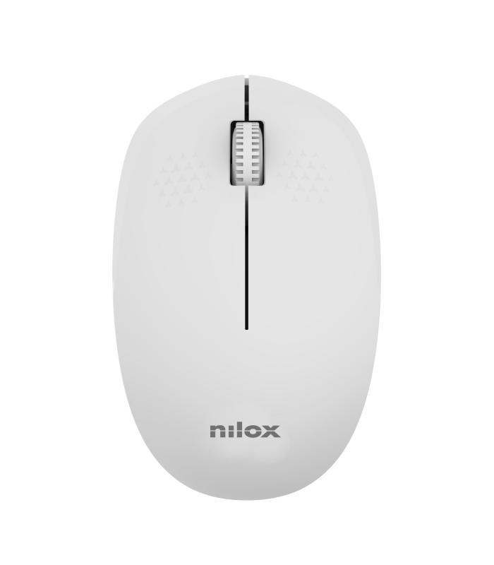 Nilox Ratn Wireless, 1000 DPI, 3 Botones, Gris