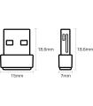 Adaptador USB - WiFi TP-Link Archer T2U Nano  600Mbps