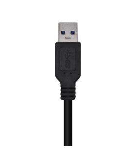 CABLE USB 3.0 IMPRESORA TIPO AM-BM NEGRO 2.0M AISENS A105-0444