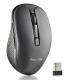 RATON NGS INALAMBRICO EVOSPOOK BLACK RECARGABLE MULTIMODO NEGRO USB-A