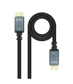 Nanocable - Cable HDMI 2.1 IRIS 8K A M-A M Negro - 2.0 M