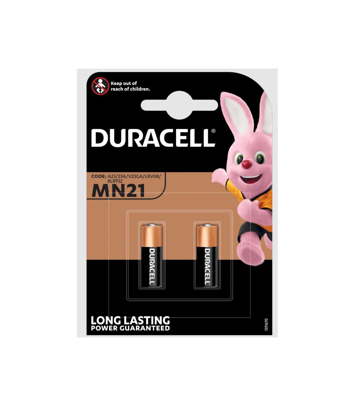 Pack De 2 Pilas 3LR50 Duracell MN21  12V  Alcalinas