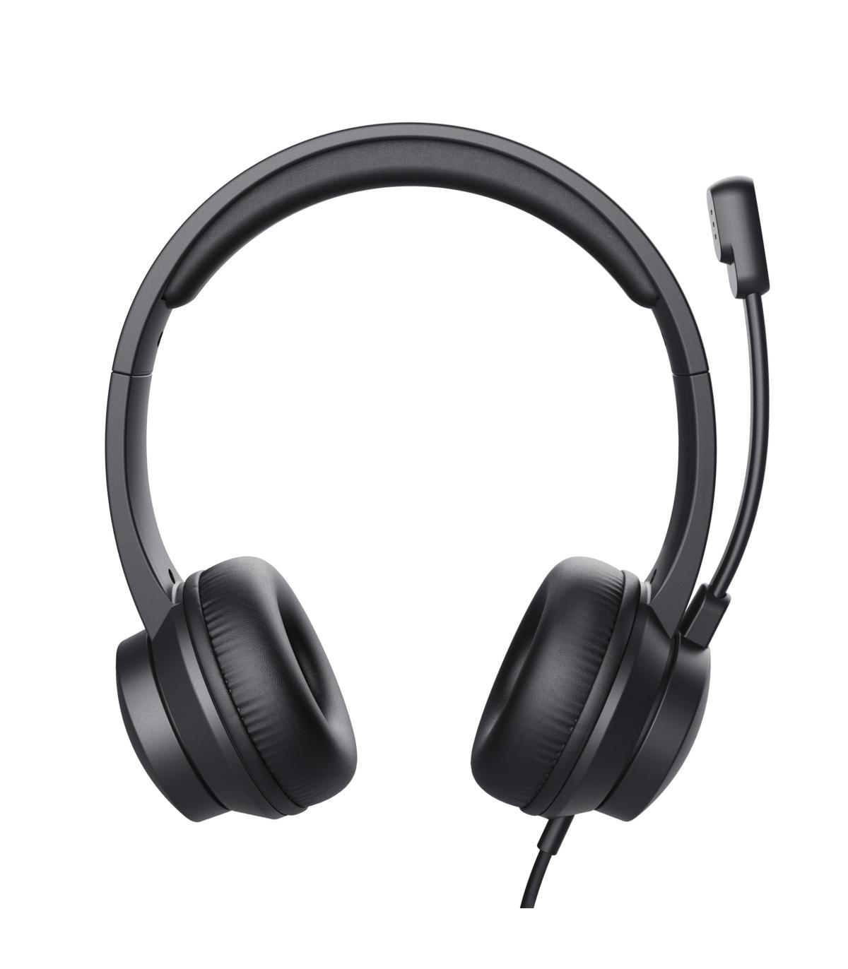 Auriculares Trust HS-150  Con Micrfono  Jack 3.5  Negros