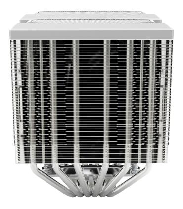 Ventilador Con Disipador Doble Mars Gaming MCPU-XU6  2x 12cm  Blanco