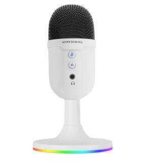 Micrfono Mars Gaming MMIC-CX  USB 2.0  Blanco