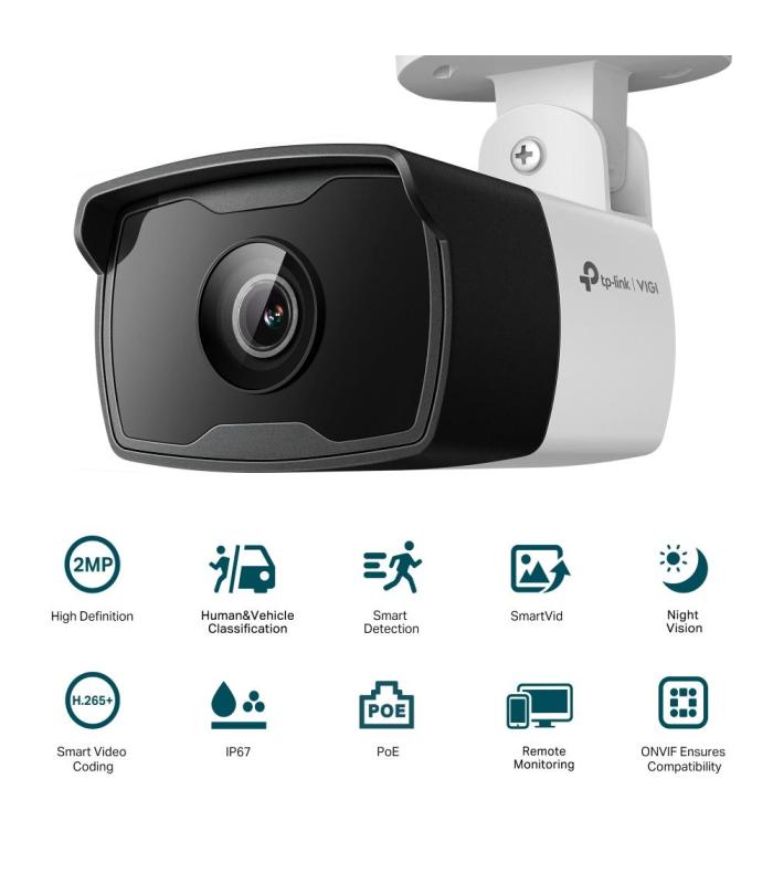 CAMARA VIGI TP-LINK BULLET VIGI C320I 2.8mm 2MP IR 30m