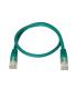 CABLE RED LATIGUILLO RJ45 CAT.6 UTP AWG24 VERDE 1.0M AISENS A135-0246