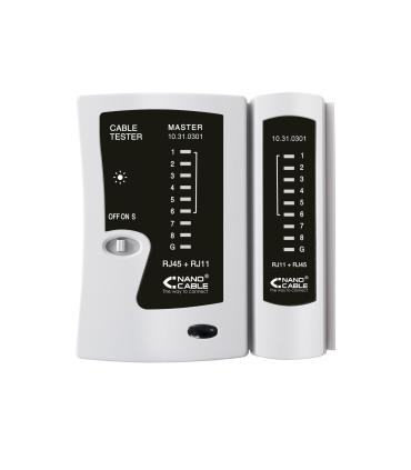 Nanocable - Testeador Para Cable RJ11 RJ12 RJ45