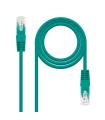 Nanocable - Cable Red Latiguillo Cat.6 Utp Awg24 Verde 25 Cm