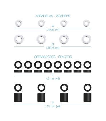 Kit De Montaje Universal TooQ SSK4820 Para Pantallas Con Tornillera