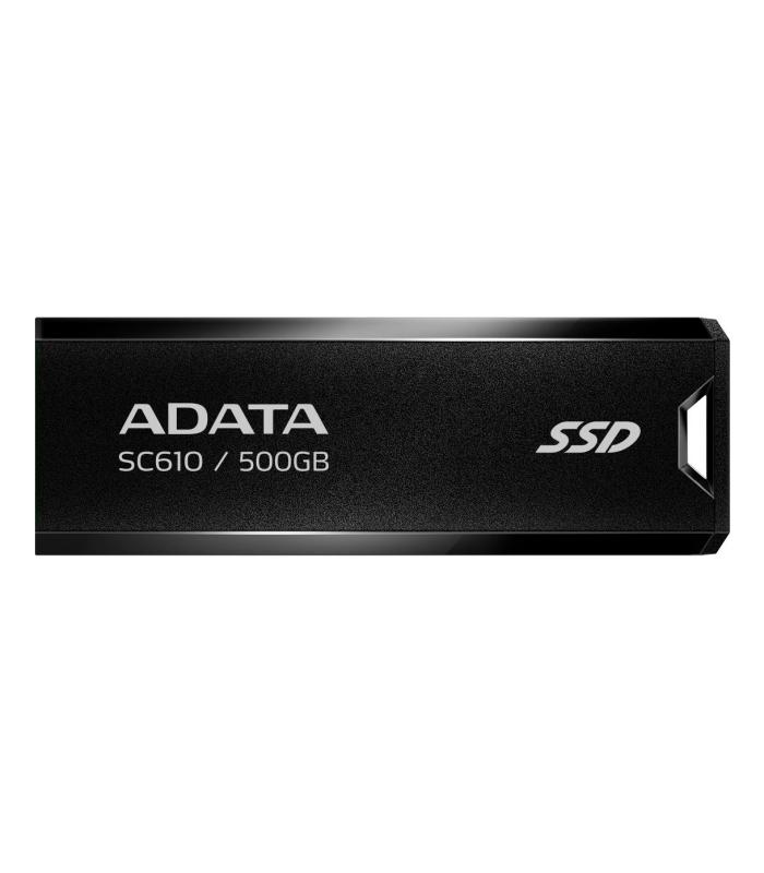 ADATA SC610 SSD Externo 500GB USB 3.2 Gen2 Negro