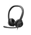 Logitech Auricular+Mic H390 USB Negro