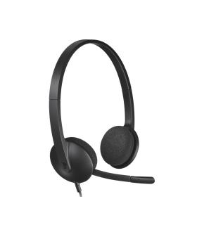 Logitech USB Headset H340 - Casco Con Auriculares