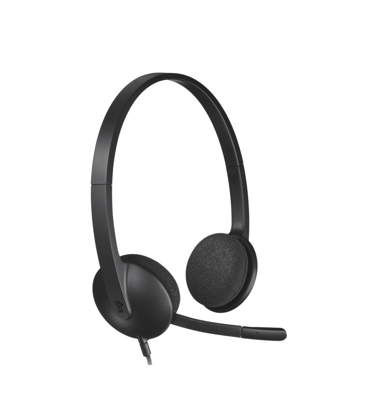 Logitech USB Headset H340 - Casco Con Auriculares