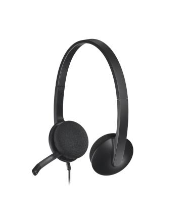 Logitech USB Headset H340 - Casco Con Auriculares