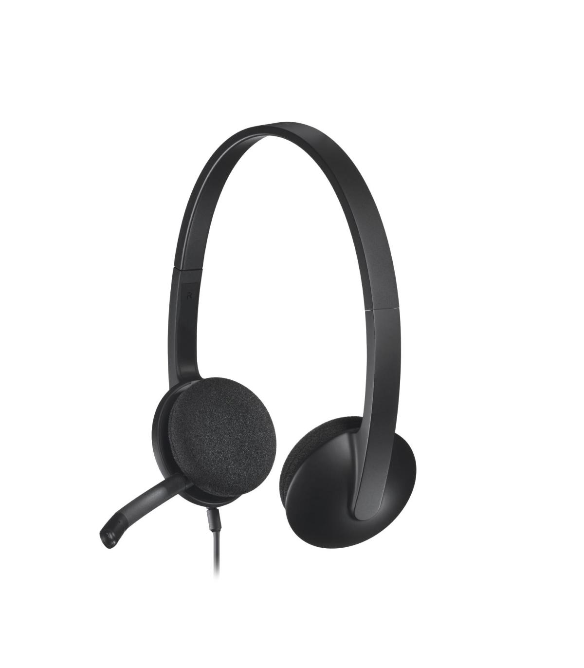 Logitech USB Headset H340 - Casco Con Auriculares