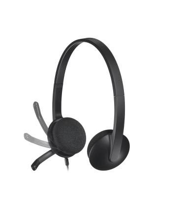 Logitech USB Headset H340 - Casco Con Auriculares