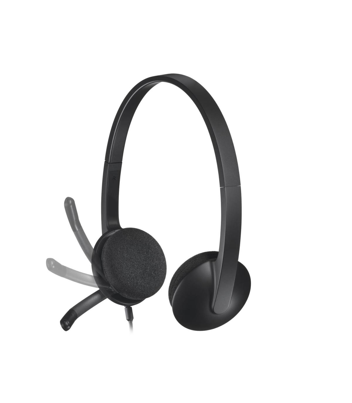 Logitech USB Headset H340 - Casco Con Auriculares