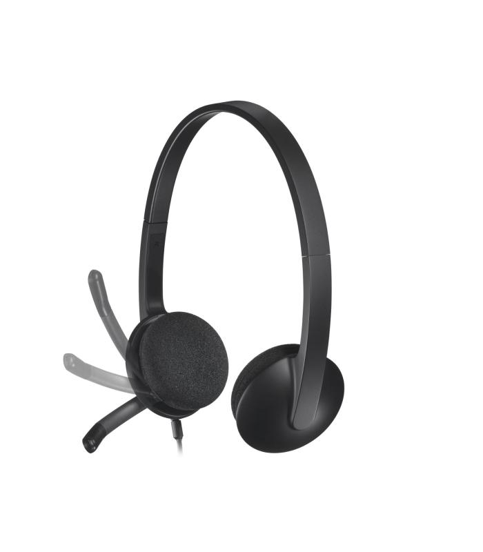 Logitech USB Headset H340 - Casco Con Auriculares