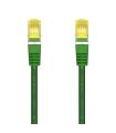 Cable De Red RJ45 SFTP Aisens A146-0480 Cat.7  25cm  Verde