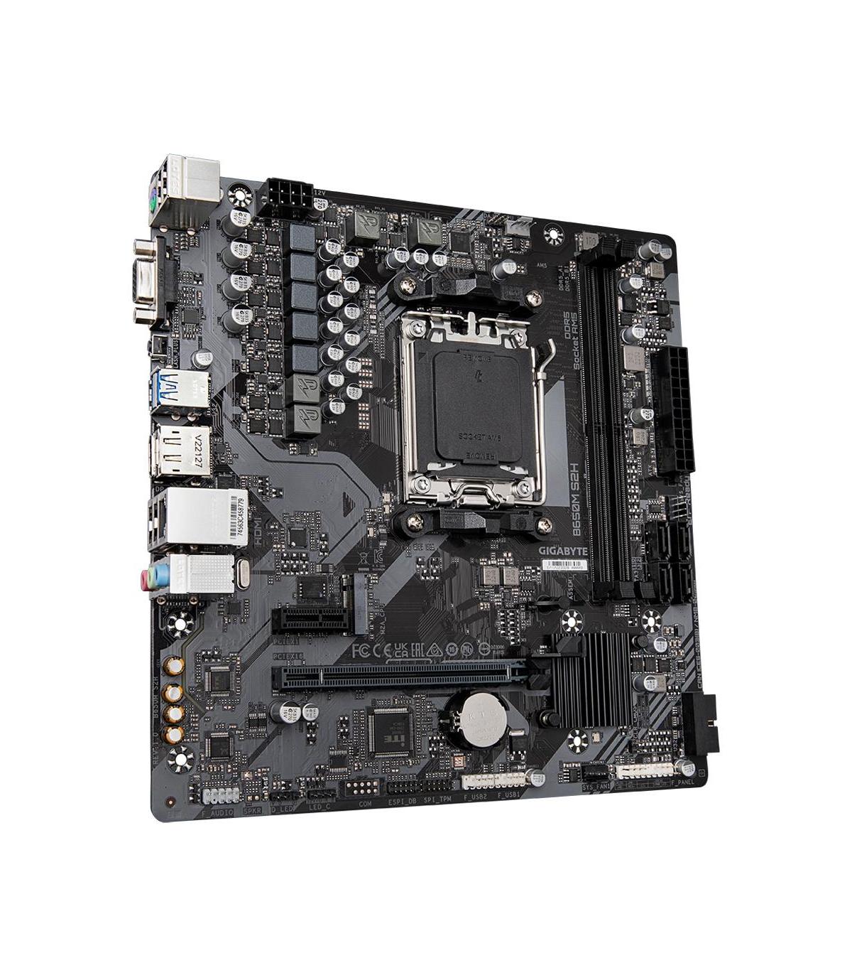 Gigabyte B650M S2H Placa Base AMD B650 Zcalo AM5 Micro ATX