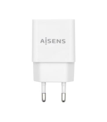 CARGADOR USB AISENS 10W ALTA EFICIENCIA 5V 2A BLANCO