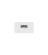 CARGADOR USB AISENS 10W ALTA EFICIENCIA 5V 2A BLANCO