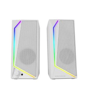 Altavoces Mars Gaming MS72  15W  2.0  Blancos