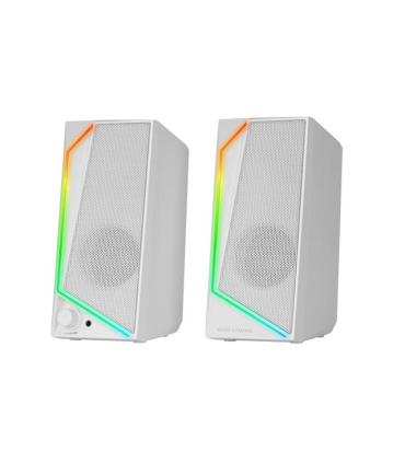 Altavoces Mars Gaming MS72  15W  2.0  Blancos