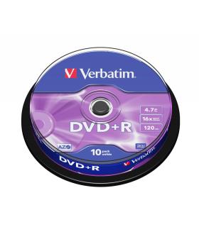 DVD+R Verbatim Advanced AZO 16X  Tarrina-10uds