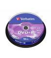 DVD+R Verbatim Advanced AZO 16X/ Tarrina-10uds
