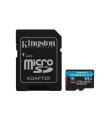 Kingston Technology Tarjeta MicroSDXC Canvas Go Plus Gen4 De 64 GB, 200 MB s, A2 U3 V30 Y Adaptador