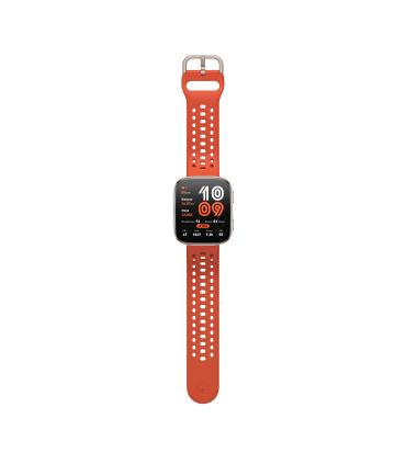 Amazfit Bip 6 Red 5 Cm (1.97") AMOLED Digital 390 X 450 Pixeles Pantalla Tctil Plata GPS (satlite)