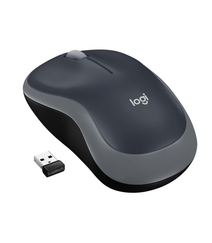 RATON LOGITECH M185 INALAMBRICO GRIS
