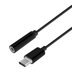 Conversor USB Tipo-C Aisens A109-0385  USB Tipo-C Macho - Jack 3.5 Hembra