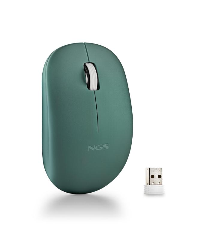 NGS Raton Fogpro Inalambrico Verde