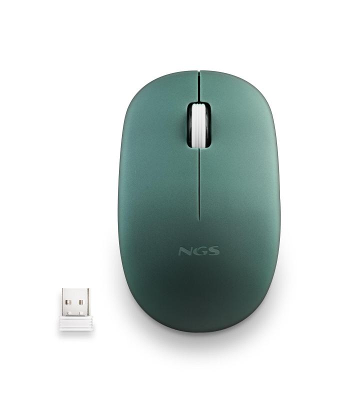NGS Raton Fogpro Inalambrico Verde