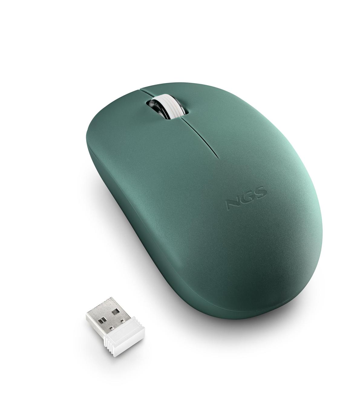 NGS Raton Fogpro Inalambrico Verde
