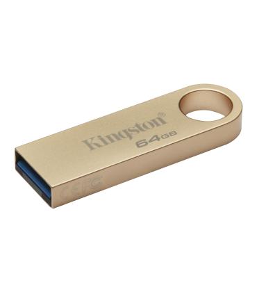 Kingston Technology DataTraveler SE9 G3 Unidad Flash USB 64 GB USB Tipo A 3.2 Gen 1 (3.1 Gen 1) Oro
