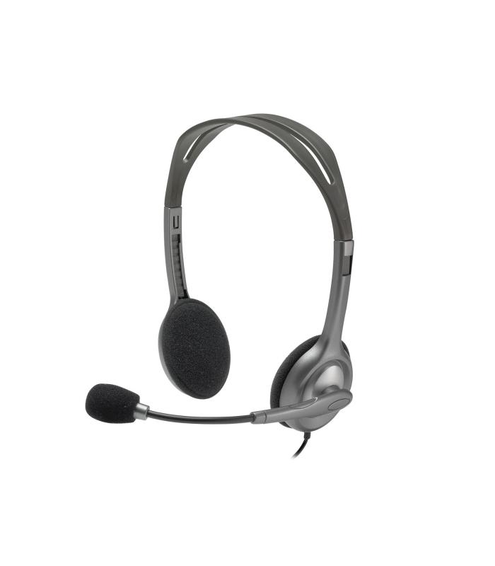 AURICULARES LOGITECH H110 NEGRO MICROFONO ALAMBRICO