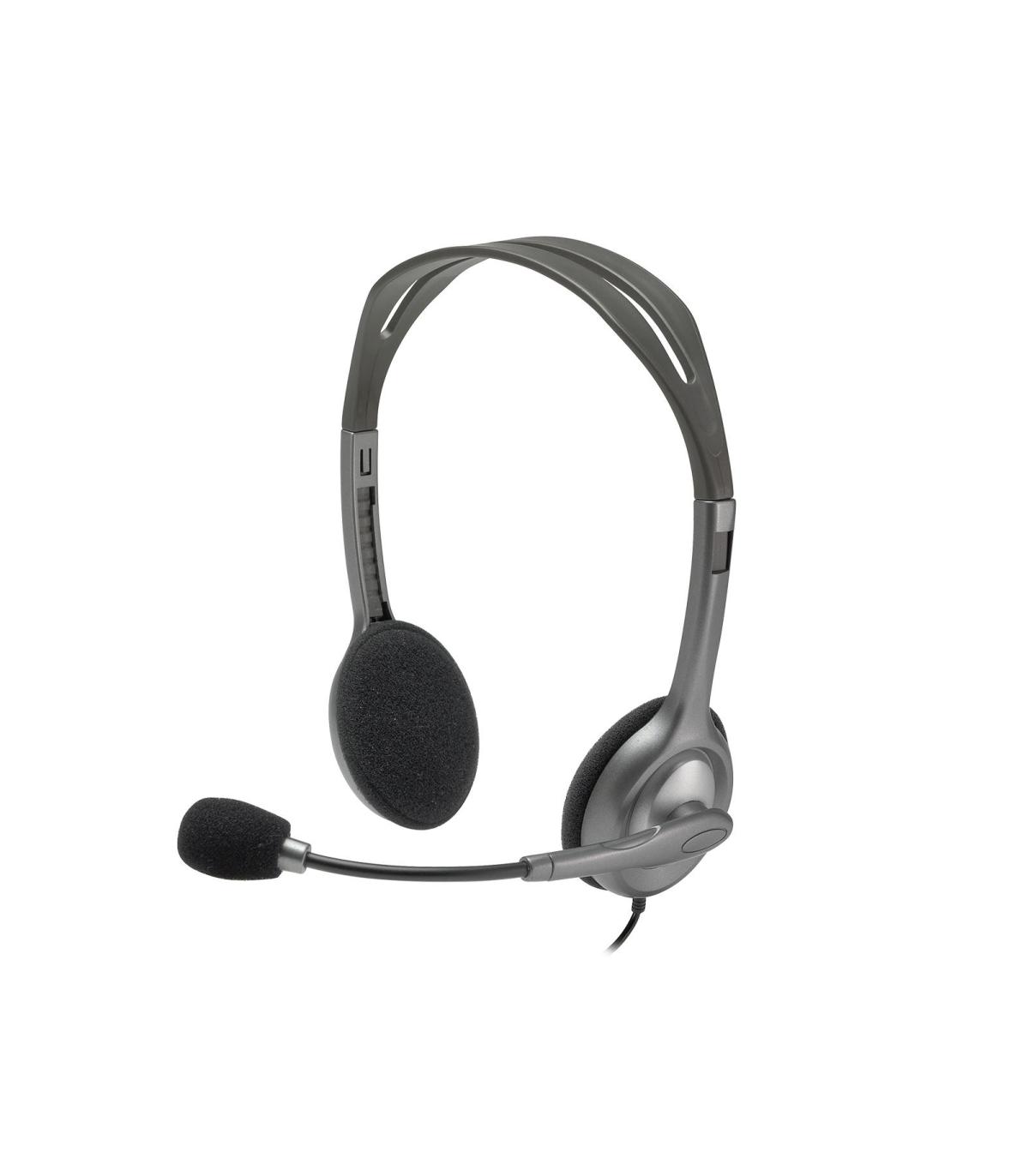 AURICULARES LOGITECH H110 NEGRO MICROFONO ALAMBRICO