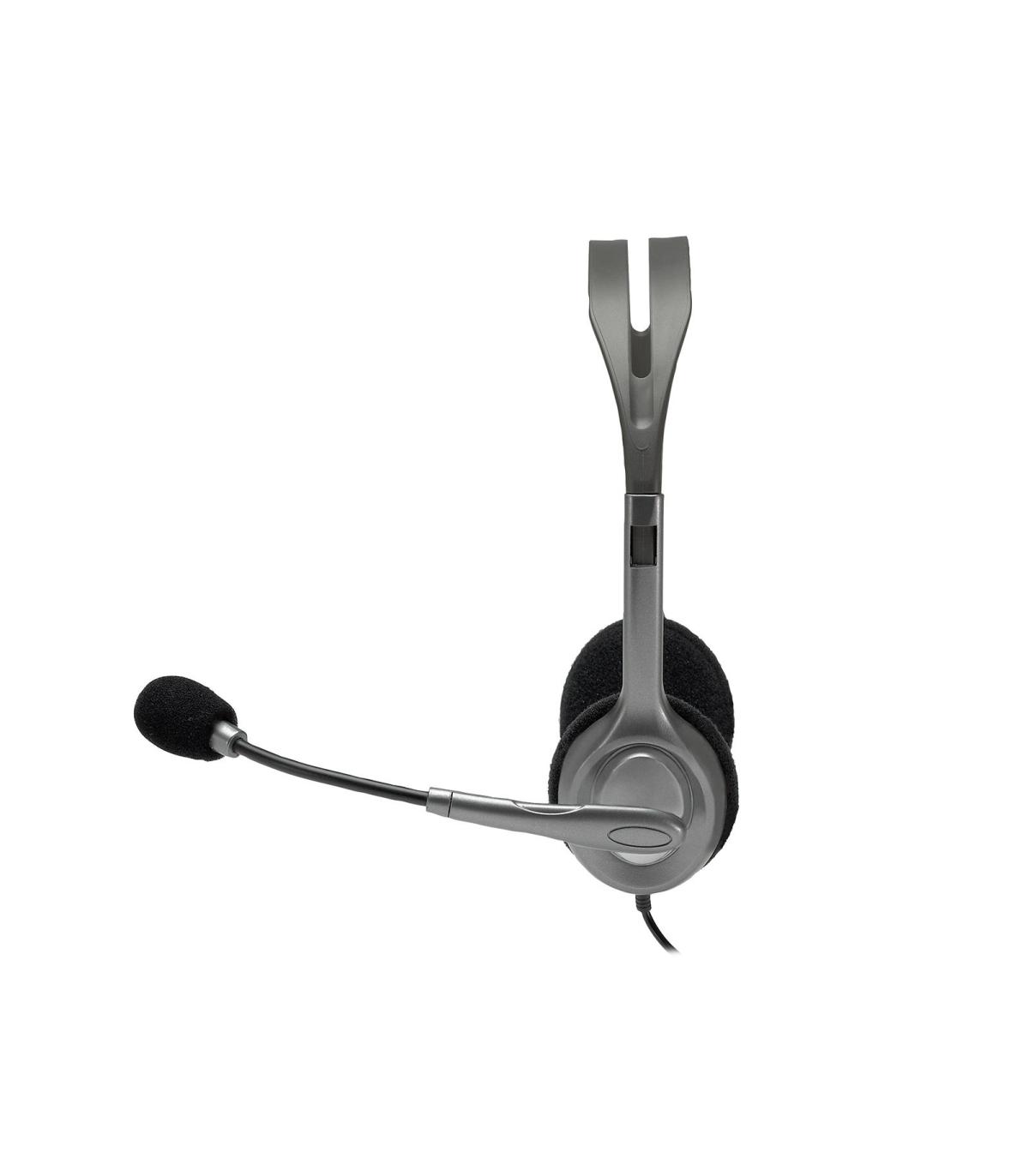 AURICULARES LOGITECH H110 NEGRO MICROFONO ALAMBRICO