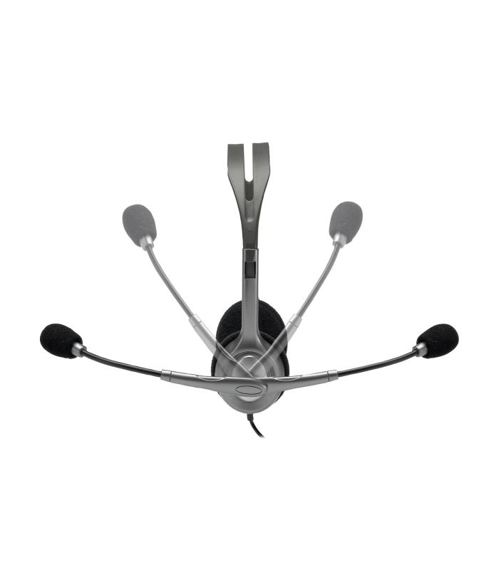 AURICULARES LOGITECH H110 NEGRO MICROFONO ALAMBRICO